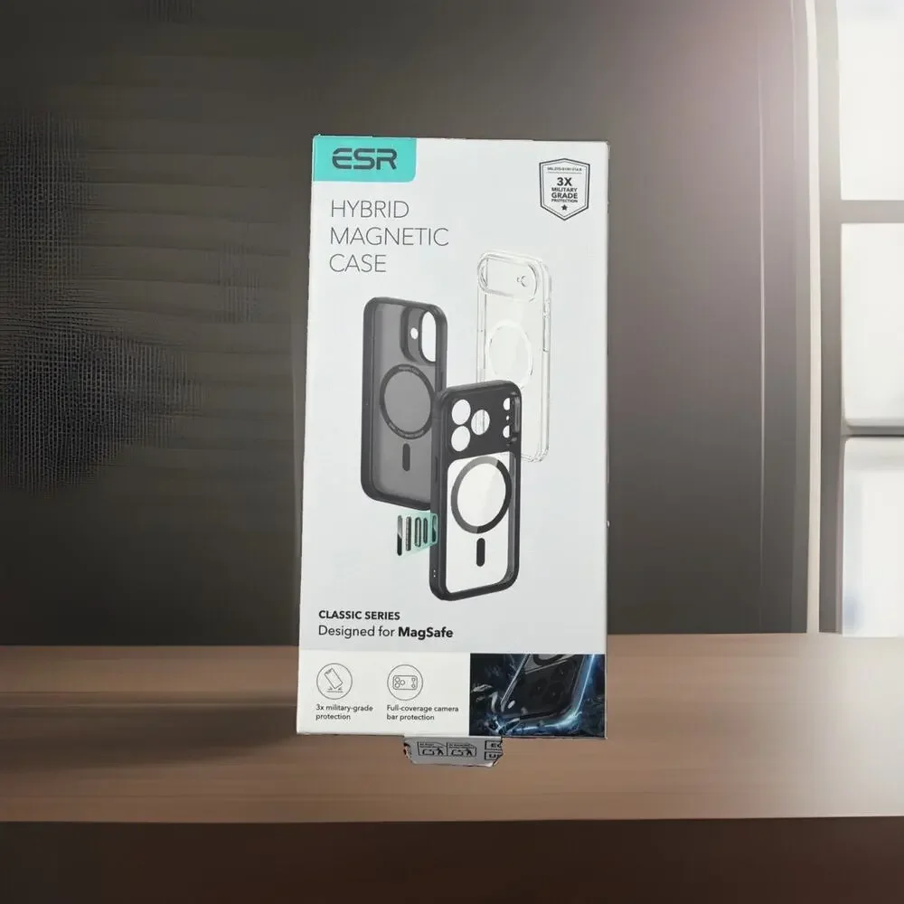 ESR Classic Hybrid Magnetic Case iPhone 17 PRO MAX Camera Control Clear